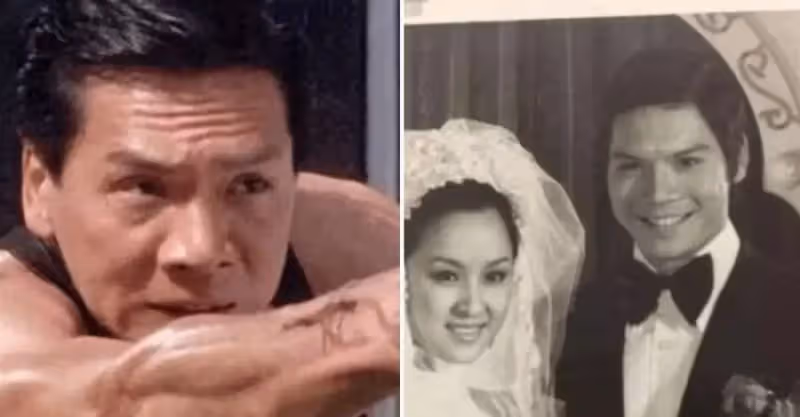 向華強年輕時長啥樣？當照片流出，才知為啥成龍怕他，關之琳愛他