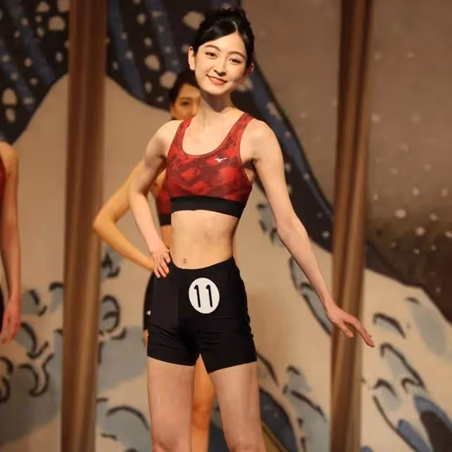 身高171cm、體重39kg的日本小姐選美冠軍,長在你的審美點上嗎?