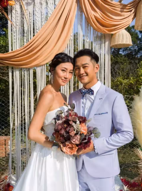 吳浩康郭思琳正式註冊做夫妻 雙喜臨門獲老闆封大利是:佢係我半個爸爸