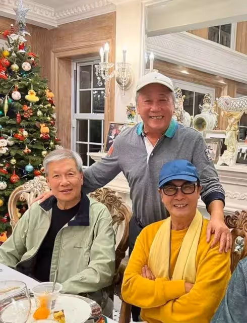 石修和好友米雪劉松仁開心相聚！3人難得同框合影精神狀態好