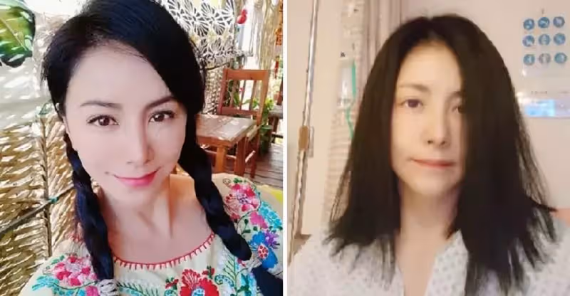 入院吊點滴，54歲田麗素顏躺床曬病容親揭現況，坦言獨住醫院無人相伴：不想別人一起受罪