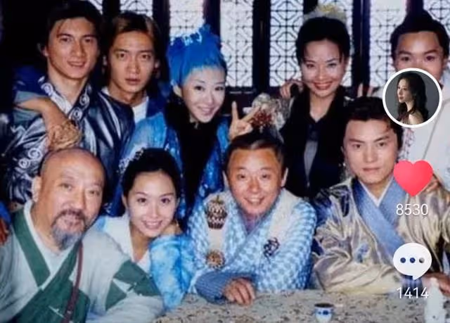 蕭十一郎劇組隔20年重聚!連城瑾變化大認不出,小泥鰍退圈後發福