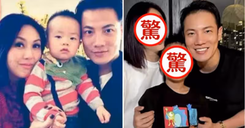 楊千嬅罕曬全家福！眼窩深陷雙目無神，發福嚴重「轉型做賢妻良母」，小5歲老公髮際線高額頭寬，兒子長大「超像爸爸」