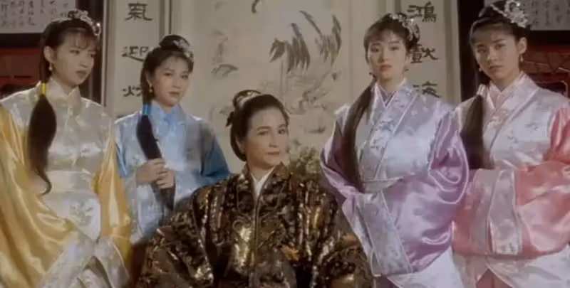 《唐伯虎點秋香》中的冬香才是真美女，「美貌不輸鞏俐」，19歲混血女兒又高又美