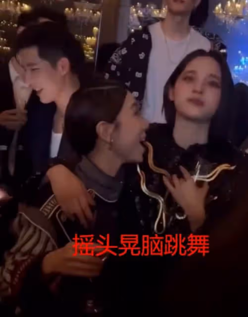 歐陽娜娜參加聚會，酒量好到爺們都自愧不如，搖頭晃腦嚇到鄧紫棋