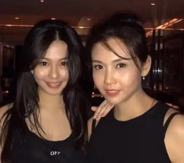 邱淑貞長女赴韓會男偶像，滿身奢侈品大秀美腿，互換衣服顯親密
