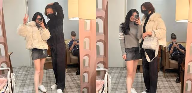 邱淑貞女兒與南韓男星金希澈貼臉合照粉絲:追不到你就追你的女兒