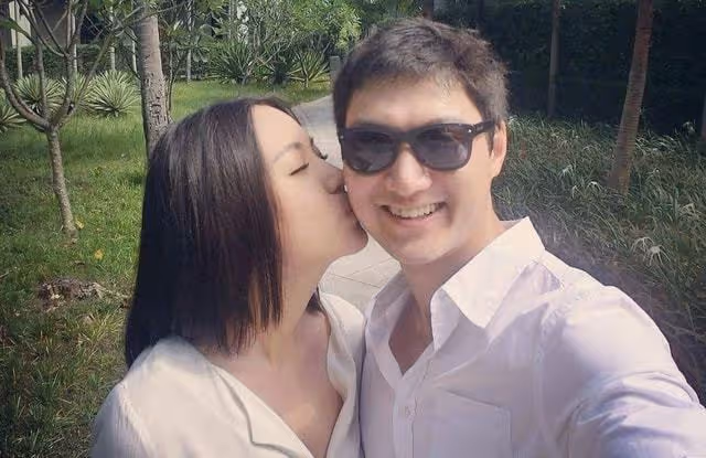張梓琳罕曬二胎女兒，五官秀氣鼻樑高挺，嫁素人老公九年生兩女