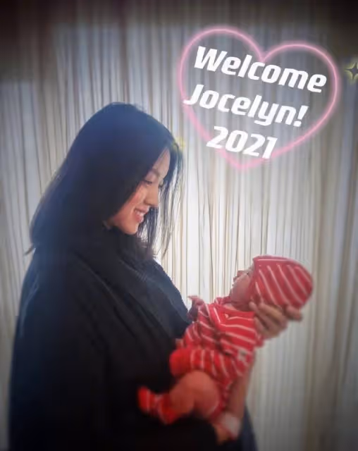 張梓琳罕曬二胎女兒，五官秀氣鼻樑高挺，嫁素人老公九年生兩女