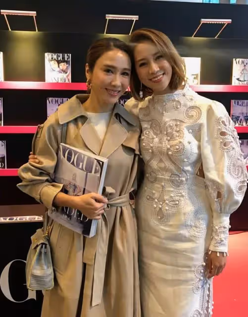 風格大不同!千億媳婦徐子淇現身,髮型個性妝容狂野,再不是豪門乖媳形象