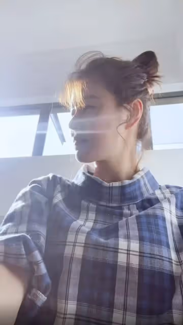 黃翠如來馬享受「陽光」 被指鼻樑透光立馬反擊!