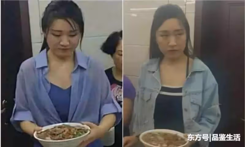 電眼美女煮麵「被封最美拉麵西施」爆紅全中國！粉絲慕名朝聖「終於見到本尊」秒看傻：我不想吃了