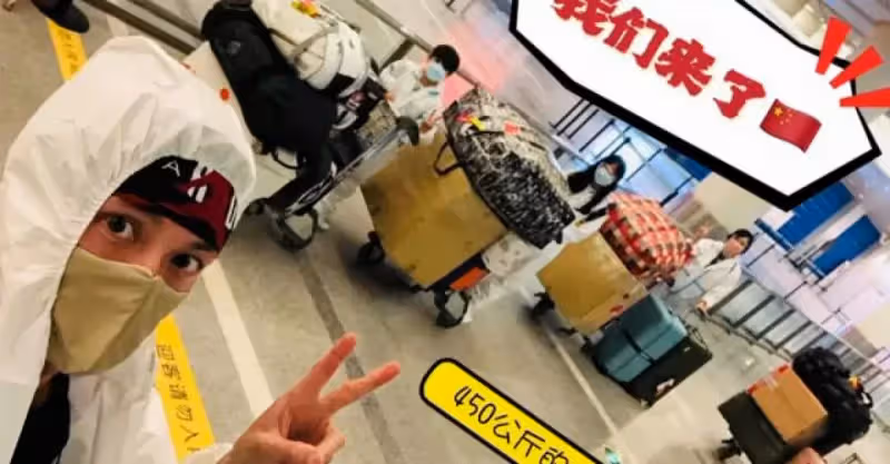 吳尊全家定居中國！曬照450公斤行李，自曝要讓子女好好學中文