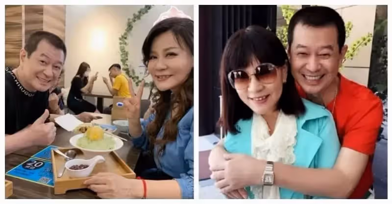 出道30年曝驚喜，蔡小虎和龍千玉摟腰牽手甜蜜吃冰，他鬆口認已有秘密約定，粉絲嗨喊：在一起