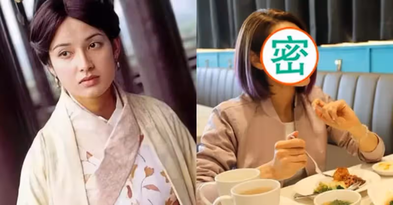 46歲《尋秦記》鄭雪兒罕露面，頭髮漂染淺紫色，打扮青春有活力，為照顧丈夫兒女甘願不生育，網友：活出自我，才是真風采