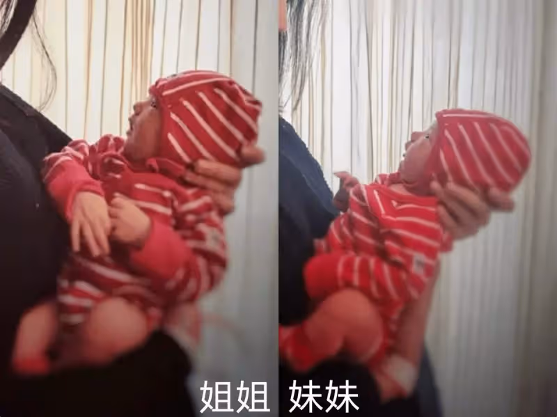 「世界小姐」張梓琳罕曬二胎高清側顏，妹妹五官秀氣像混血兒，顏值不輸姐姐
