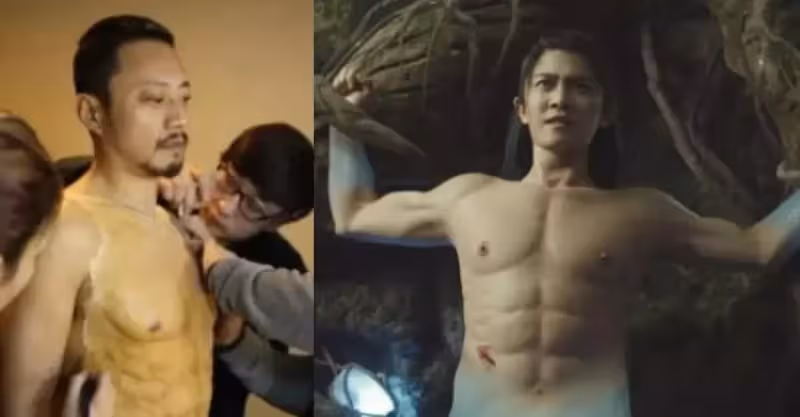 假肌肉衣穿脫都十分辛苦，高偉光甄子丹都穿，任嘉倫委屈被罵