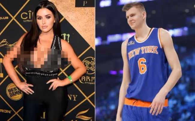 NBA的知名美女拉奇福德，是布澤爾的女神，湯普森也淪陷了