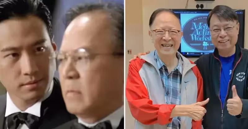 李力持為85歲鐘景輝慶生，一代戲劇大師至今未婚，患病後淡出熒幕