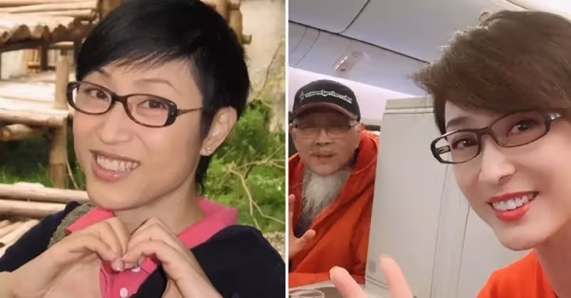 54歲陳法蓉，把親情看得很重要，與老父親相依為命