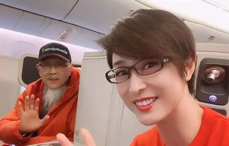 54歲陳法蓉，把親情看得很重要，與老父親相依為命