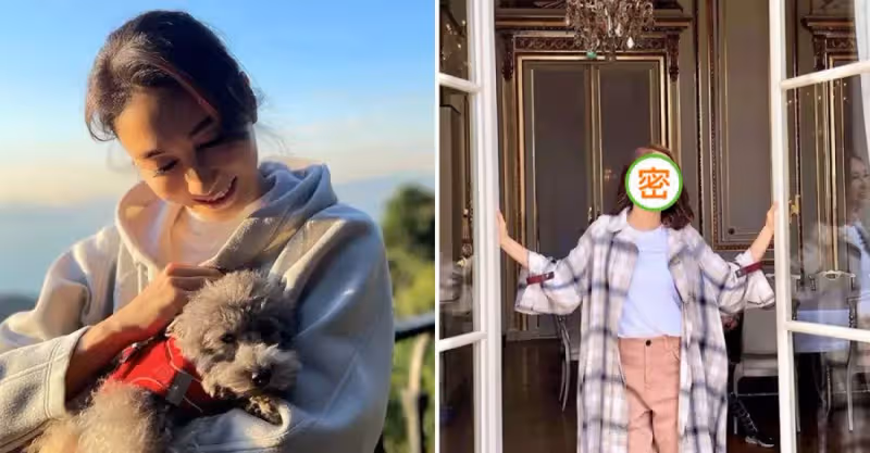 黎姿「頂級豪宅」曝光！超大落地窗，身後就是維港，風景很美 網贊：像皇宮一樣大