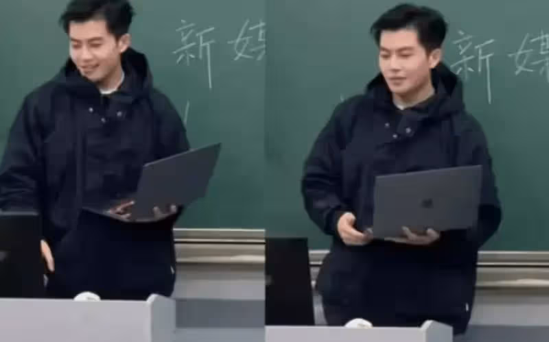 高校男老師撞臉任嘉倫,評論區酸成檸檬