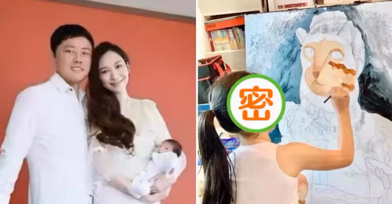 吳佩慈大女兒近照曝光！7歲Hillary長髮及腰「像在逃公主」，超狂繪畫天賦「全網贊翻」：不像是7歲！