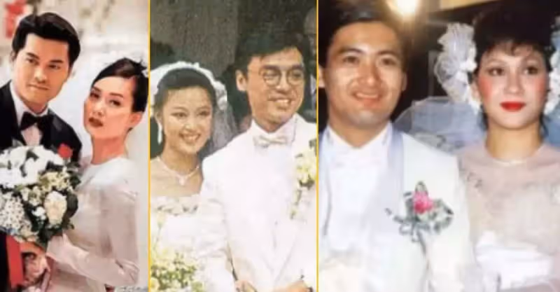 5對香港明星的世紀婚禮，TVB群星雲集、花費巨資，卻沒有一對好結局