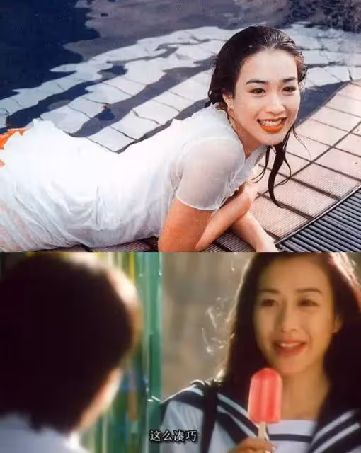 23歲鐘麗緹的選美照曝光,評委竟是31歲關之琳,網友:她的美無人能及!
