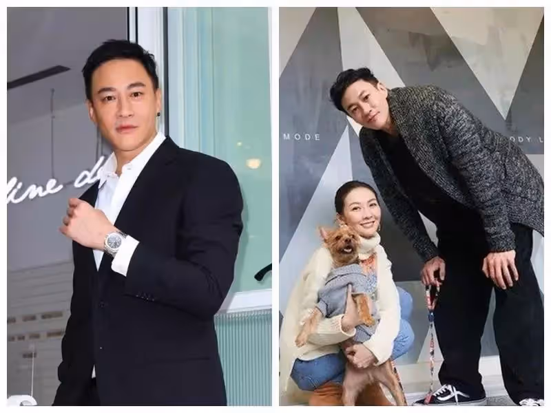 何潤東夫妻罕見同框，39歲林姵希身穿淺色上衣搭配牛仔褲，​顏值超高，結婚六年無子，仍想自然懷孕