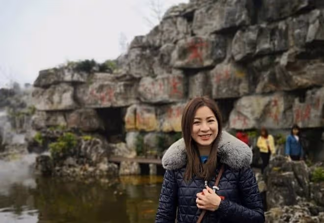 TVB女星李彩寧轉戰商界,業務拓展到內地生意好,經常回廣西探親