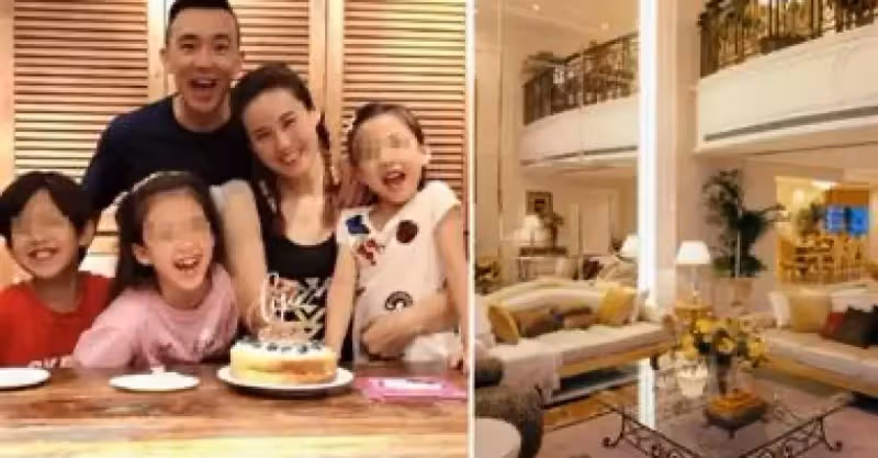 49歲劉畊宏全家移居上海，愜意曬日光浴，豪宅陽臺超大還有跑道能騎車