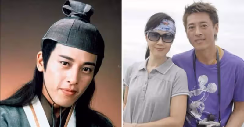 令狐沖呂頌賢，和妻子結婚多年，樂享二人世界不生子，堅持吃素多年：保持年輕的秘訣