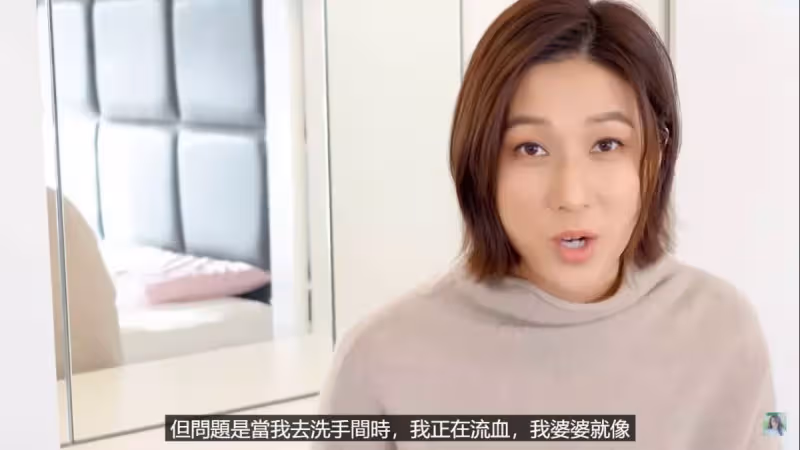 鍾嘉欣罕分享生大女兒過程像過鬼門關！產後狂出血昏倒在洗手間嚇壞老公
