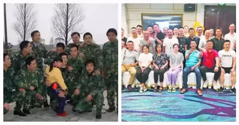 一聲同袍一生情，父意外離去留4歲女「35名軍中同袍搶當爸」　「輪班撫養長大成人」16年後感動全網