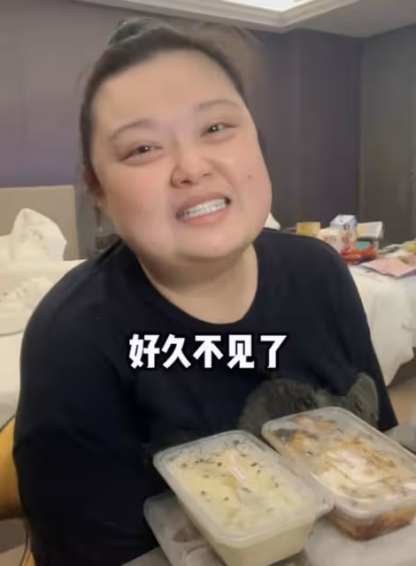 體重直逼300磅!前TVB女星為賺錢不惜犧牲健康,網友擔心其身體
