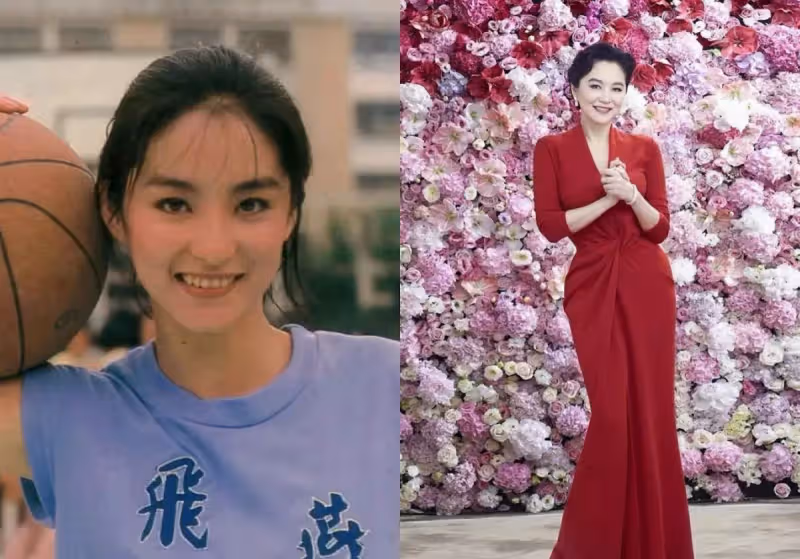女星倪妮也追星，還是林青霞的小迷妹？65歲林青霞素顏依舊美