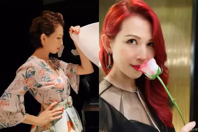 47歲蔡少芬穿深V薄紗透視禮服，零贅肉好身材全都露！「減肥食譜」公開，維持30年來沒胖過