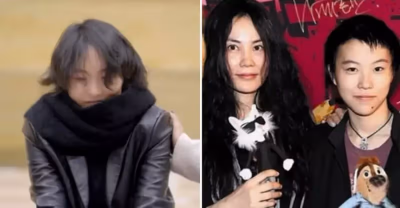 王菲大女兒「竇靖童」，節目中掩面流淚，情緒失控令人心疼，稱遺產交給弟妹