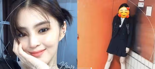 母胎美人無誤!韓韶禧高中自拍照流出,網讚嘆:是天然系美女