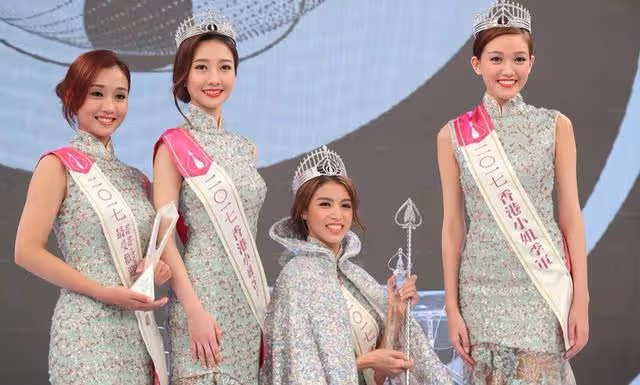港姐冠軍時隔4年再戰選美比賽!氣質提升明顯,身材依舊高挑豐滿