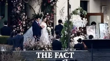 他們結婚啦!