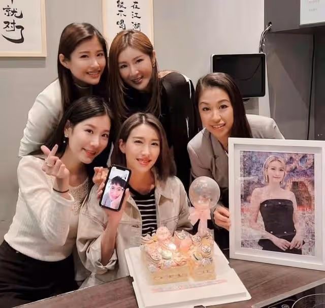 開心！TVB花旦姚子羚與家人慶祝41歲生日，網友關注點在妹妹身上