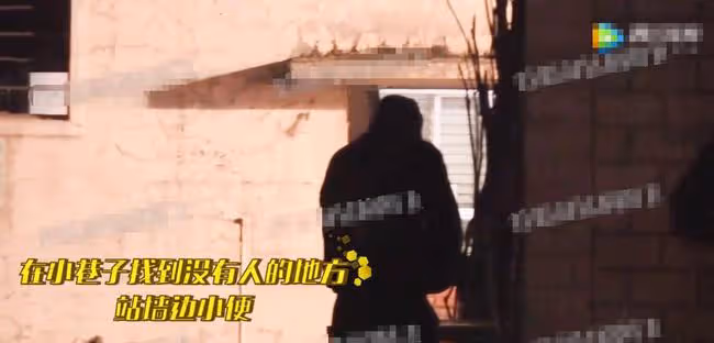 小瀋陽深夜牆邊小便，事後在路旁愜意吞雲吐霧，遭網友怒噴太不雅