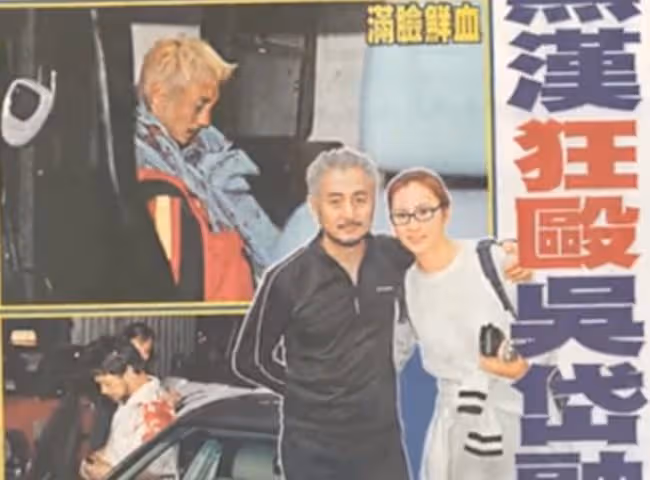 吳岱融慶結婚26周年，與妻子貼臉合影太恩愛，半億豪宅寫對方名字