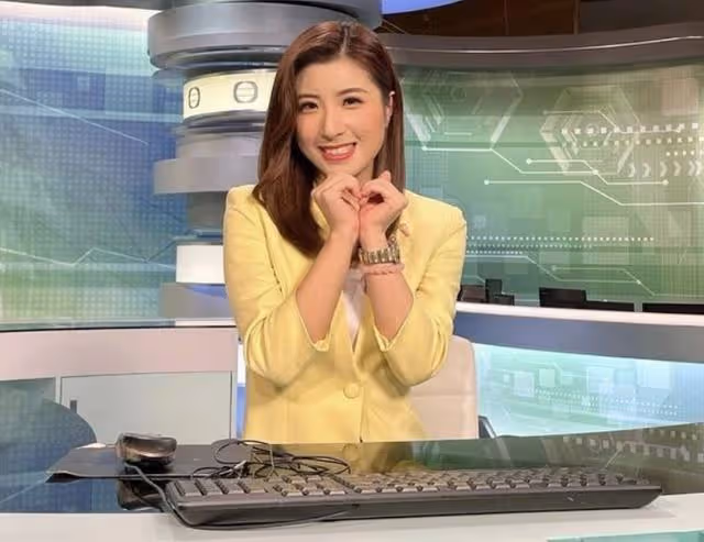 又走一個！23歲TVB美女主播宣布離巢，每天深夜工作身體抱恙