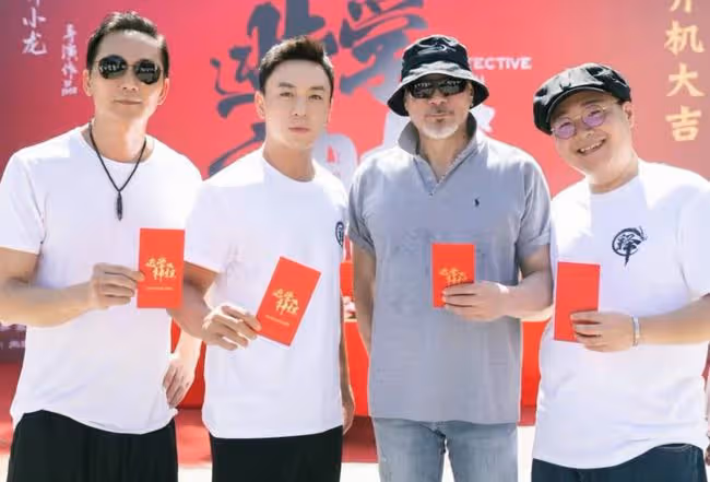 54歲鄒兆龍內地拍戲，與女友人到小店吃腸粉接地氣，妻兒定居國外