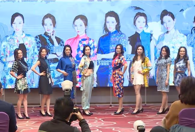 恭喜！鍾麗緹23歲大女兒奪得華裔小姐亞軍，25歲設計師爆冷奪冠