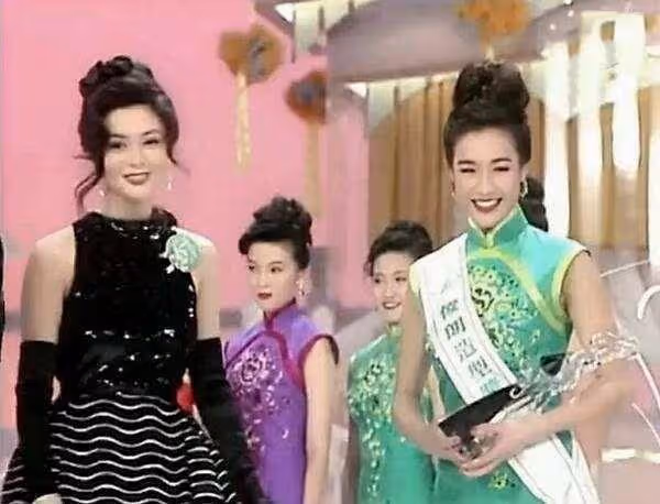 母女都是華裔小姐選美前三強，鍾麗緹的美貌基因太強大了